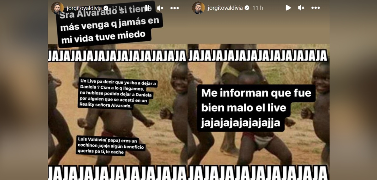 Respuesta de Jorge Valdivia