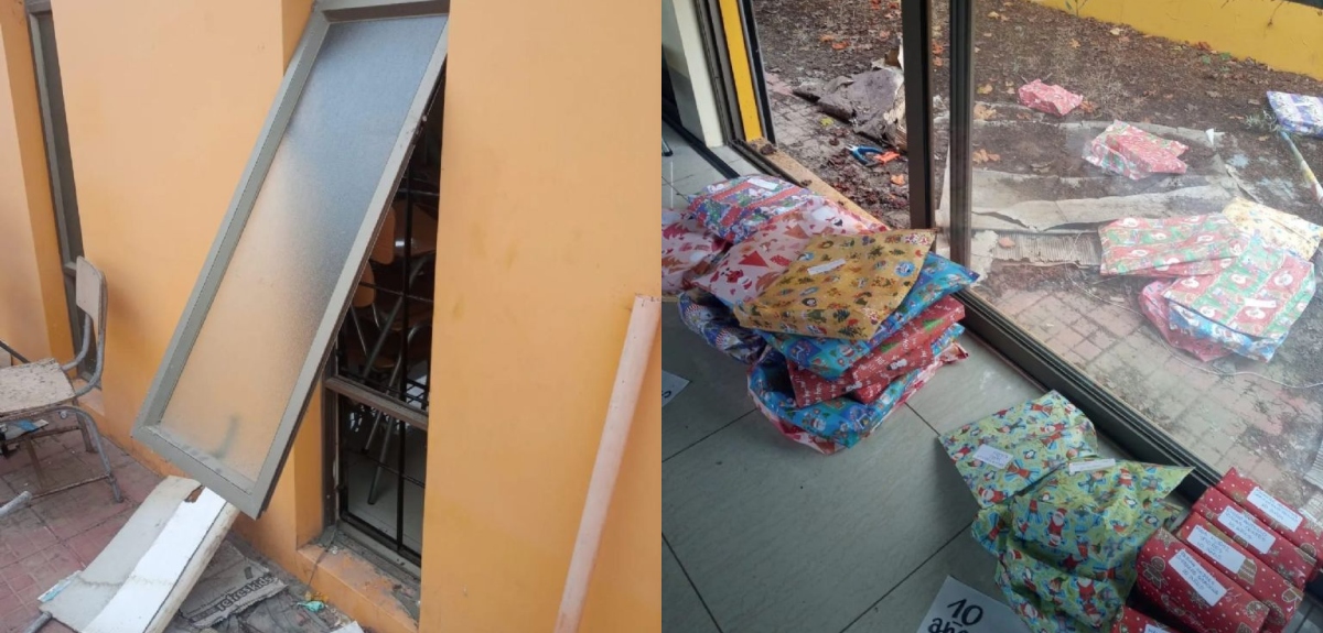 Denuncian robo de regalos que recolectaba junta de vecinos para fiesta navideña en La Serena