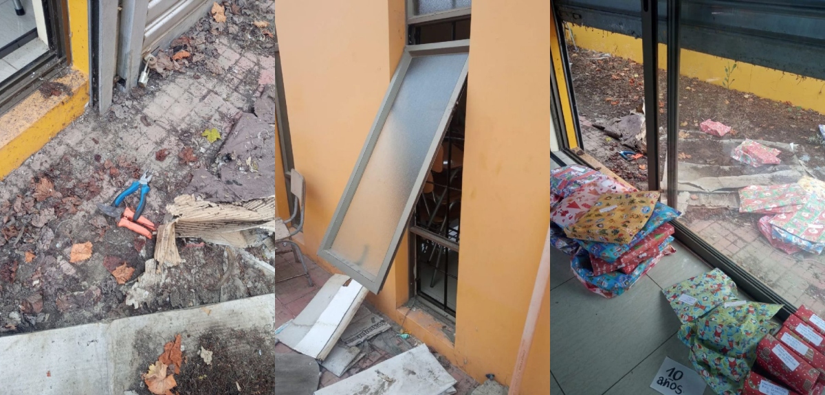 Robo de regalos en La Serena