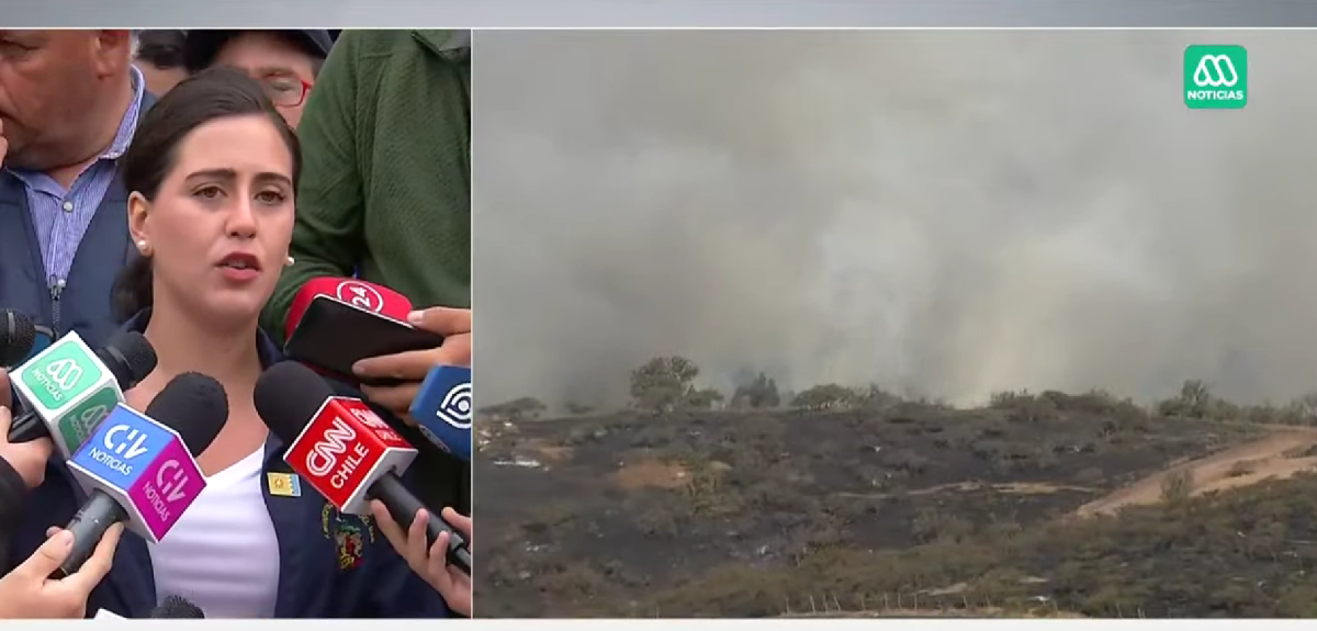La sutil parada de carros de alcaldesa Ripamonti a la prensa por preguntas a damnificados en Viña