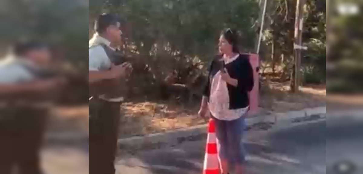 Mujer que impedía acceso a playa de Papudo amenazó a carabinero: 