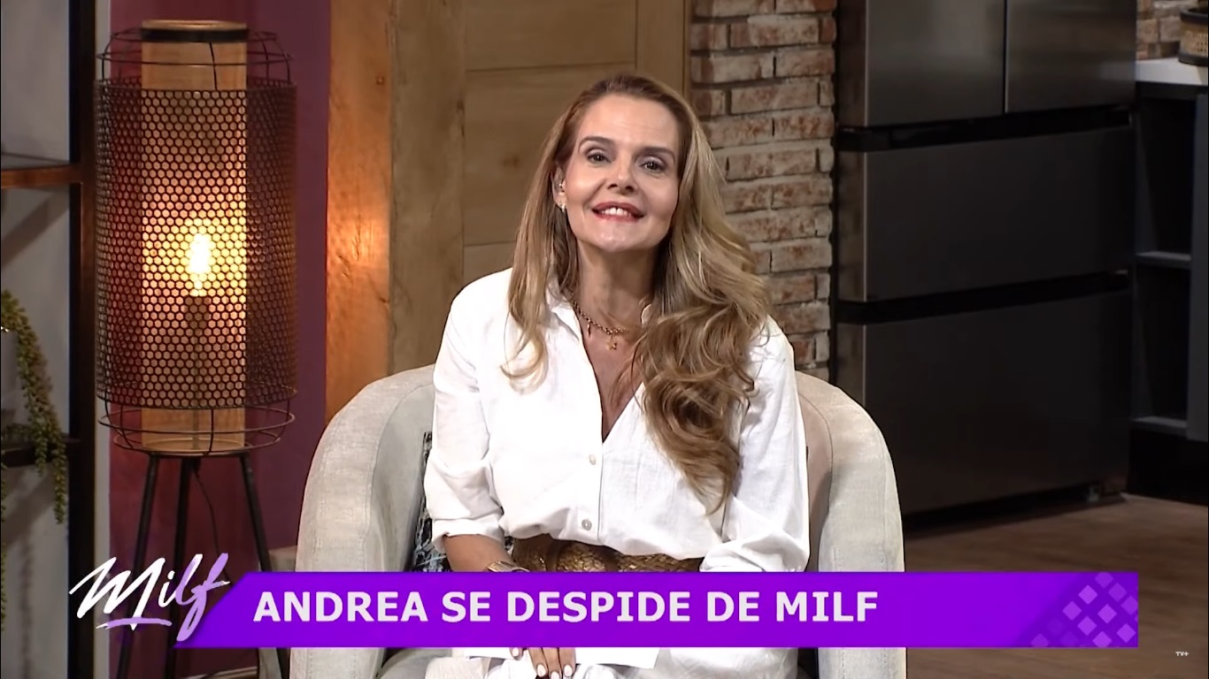 Andrea Hoffmann dejó conducción de Milf