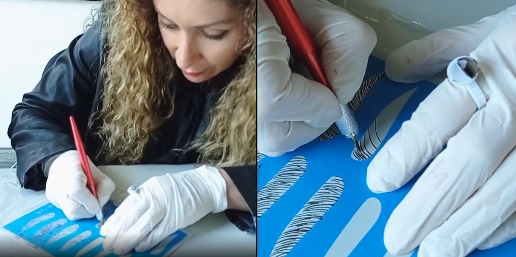 Angélica Sepúlveda microblanding