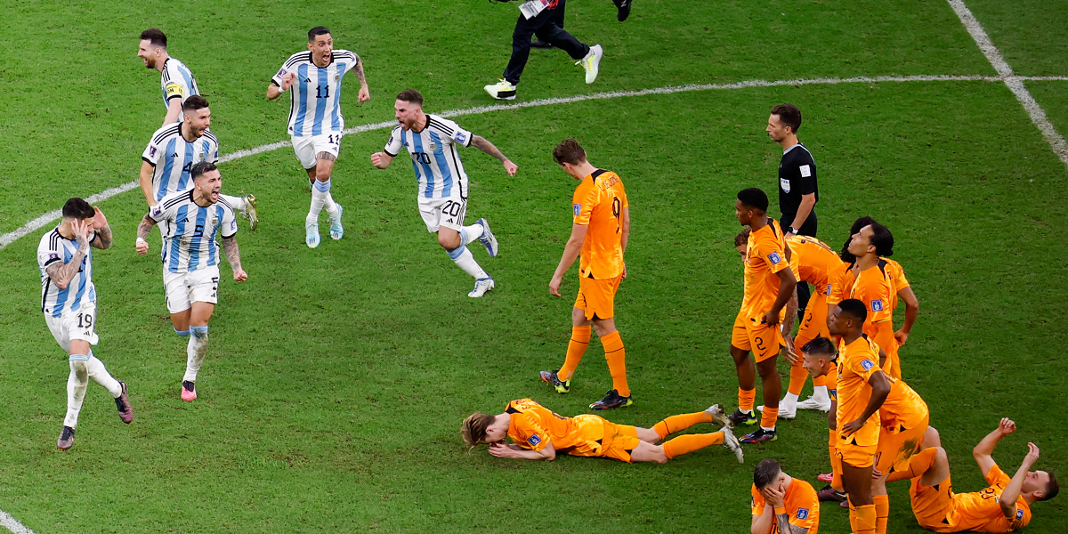 Los divertidos memes que dejó el dramático triunfo de Argentina ante Países Bajos en Qatar 2022
