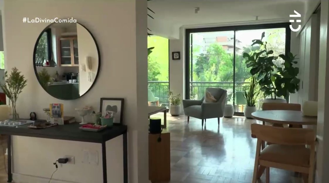 Camila Hirane mostró su hermoso departamento en La Divina Comida: "Lo compré y remodelé yo misma"