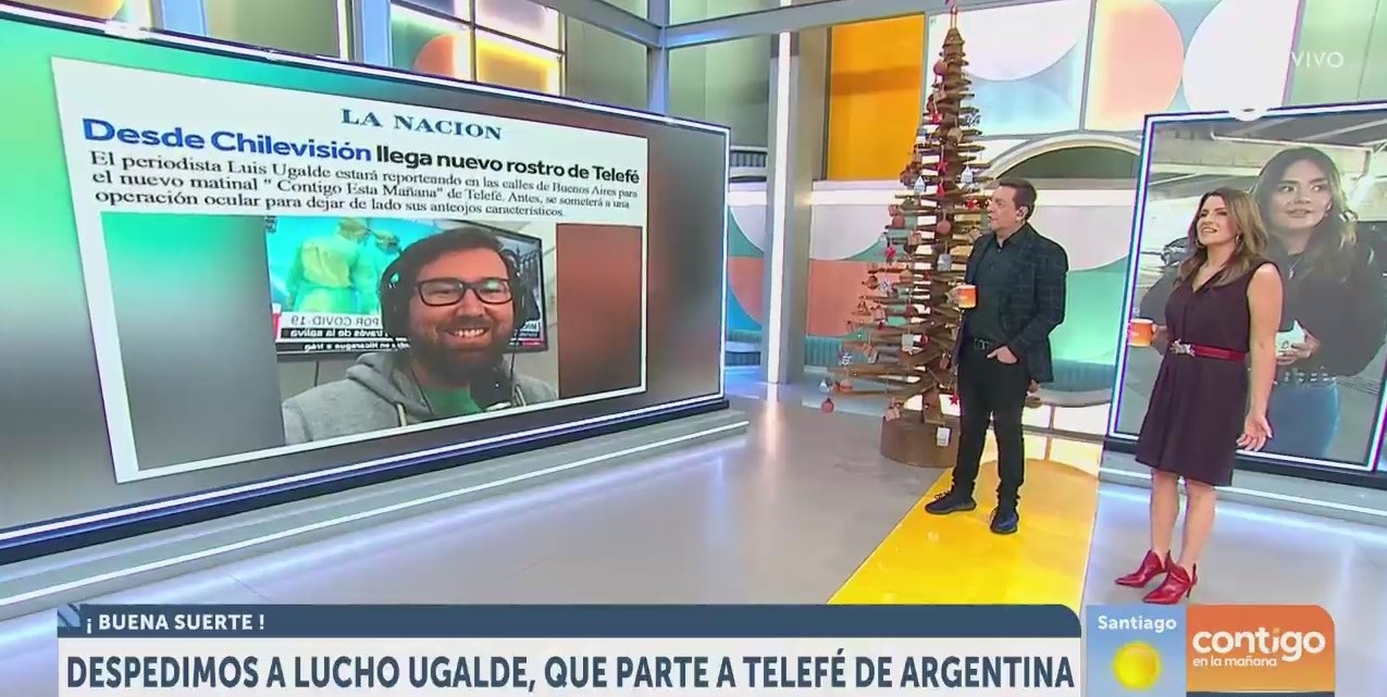 Lucho Ugalde realizó particular broma que descolocó a más de alguno en Contigo en la mañana