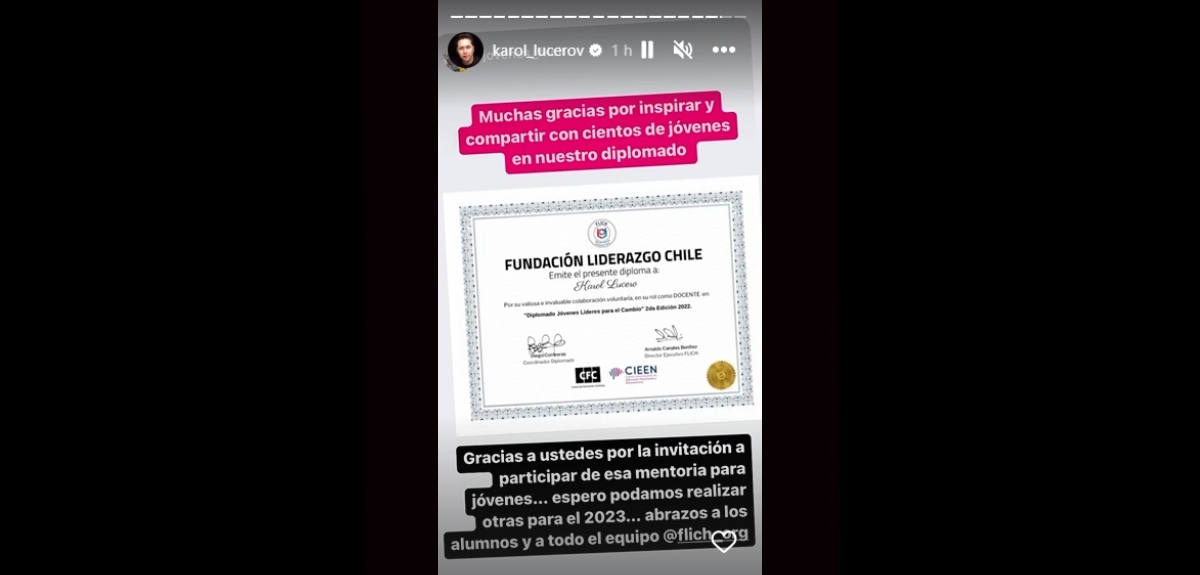 diploma Karol Lucero