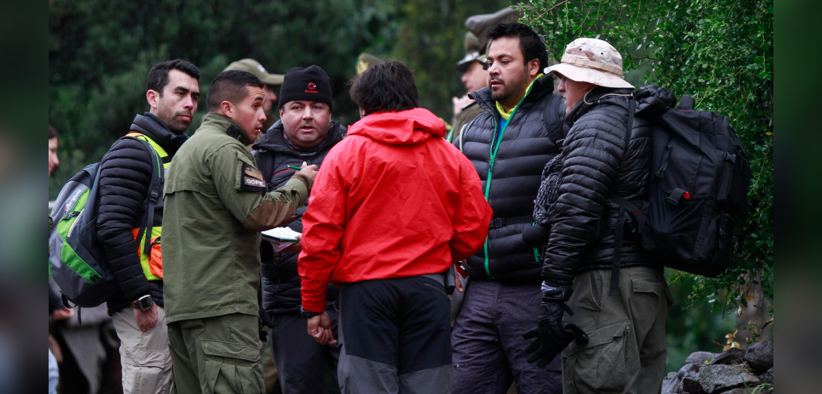 Rescatan con vida y en buen estado a joven extraviado cerca de la Laguna del Huemul en Ñuble