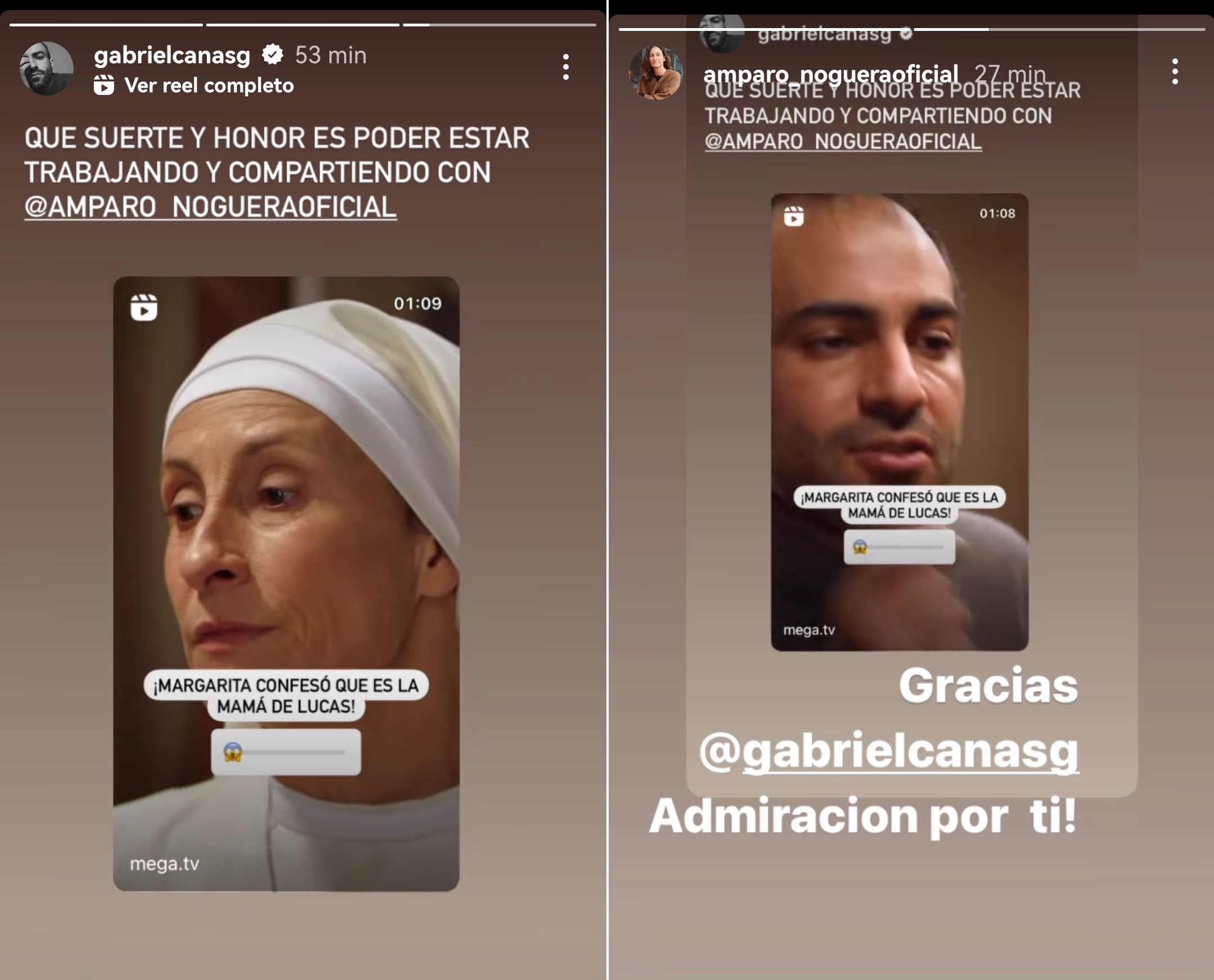 Gabriel Cañas Amparo Noguera La Ley de Baltazar