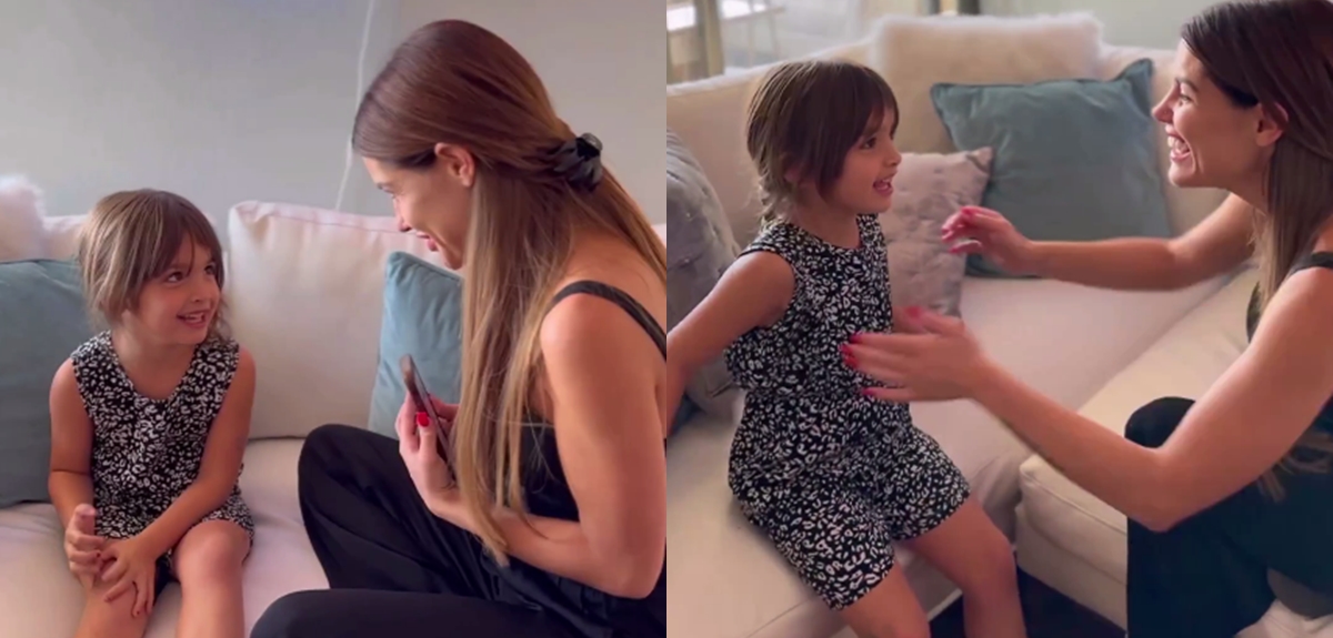 Gala Caldirola publicó video del increíble regalo de Navidad que le dio a su hija: 