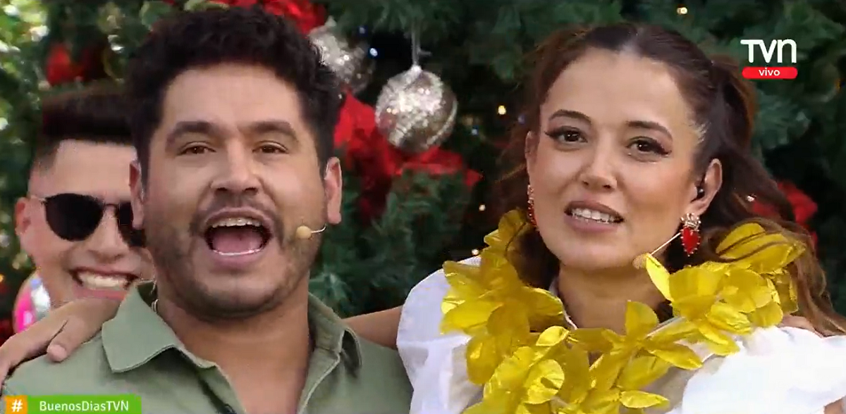 Yamila Reyna y Gino Costa