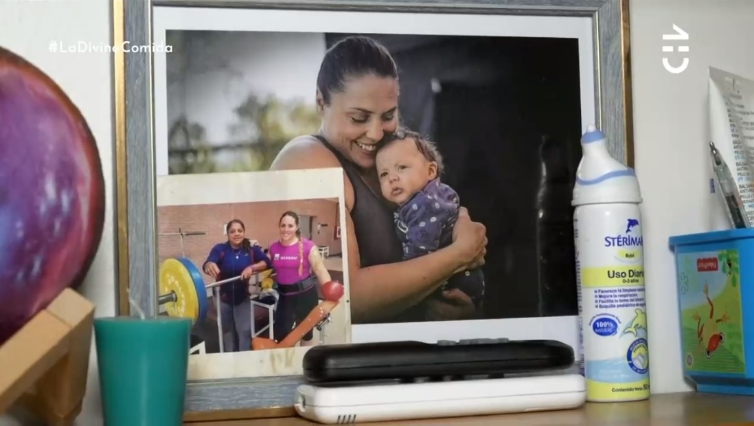 Natalia Duco pieza hijo Luciano