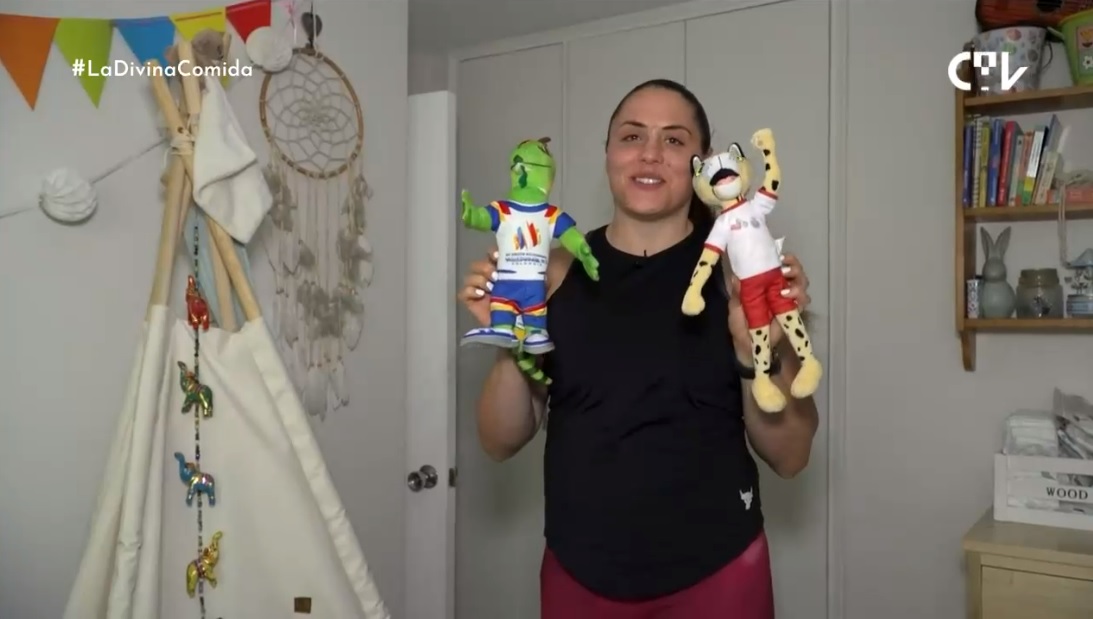 Natalia Duco mostró pieza de su hijo Luciano