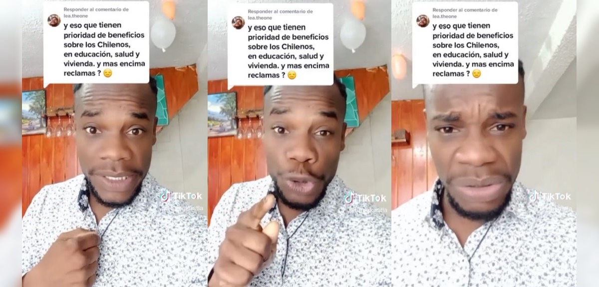 Haitiano sacó ronchas con descargo en TikTok: 