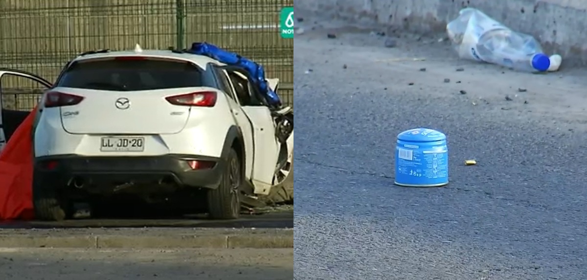 Hallan cuatro fallecidos al interior de vehículo chocado en La Granja: auto tenía impactos de bala