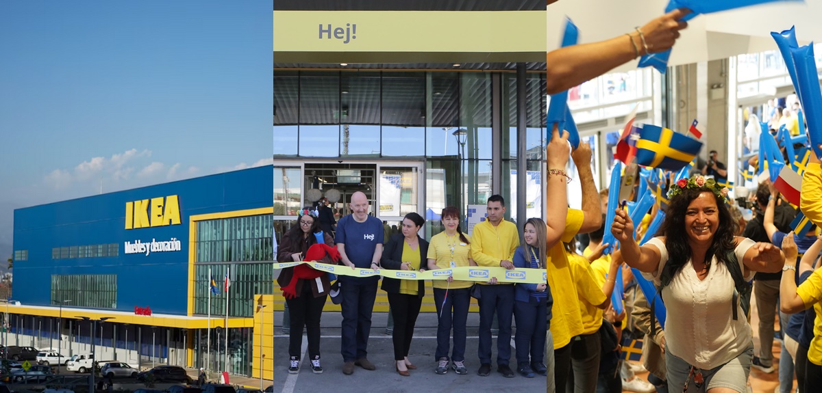 IKEA abrió su segunda tienda en Chile ubicada en el Mall Plaza Oeste: cuenta con más 25 mil metros²