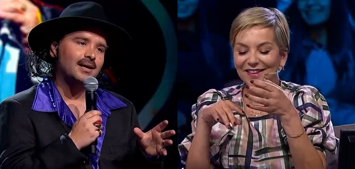 Imitador de Yo Soy hizo reír a Fran García-Huidobro con particular comentario: 