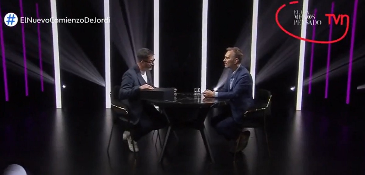 Eduardo Fuentes y Jordi Castell TVN