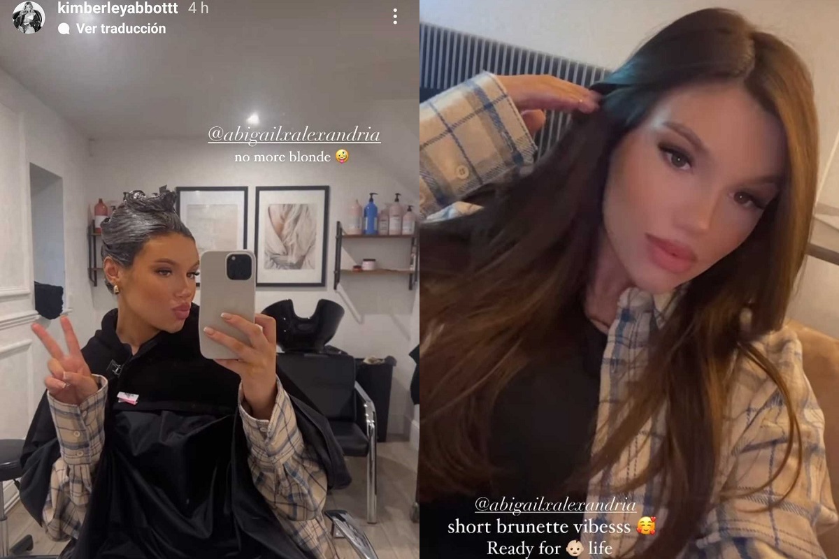 Kimberley Abbott pareja Ben Brereton cambio de look