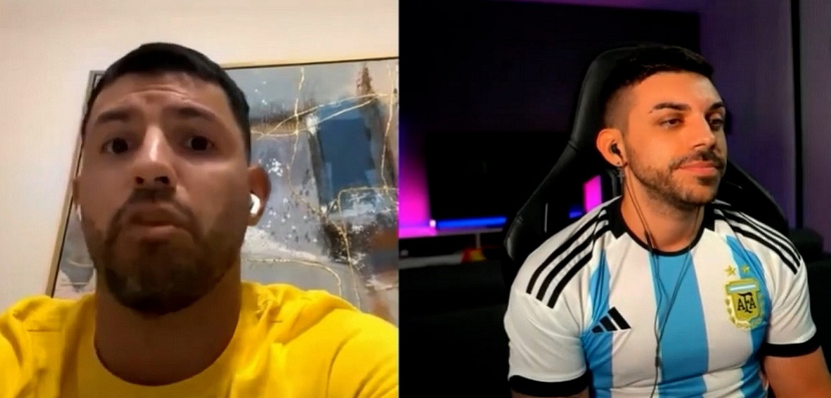 ¿Qué pasó entre el Kun Agüero y el streamer español DjMaRiiO? El argentino le dijo 