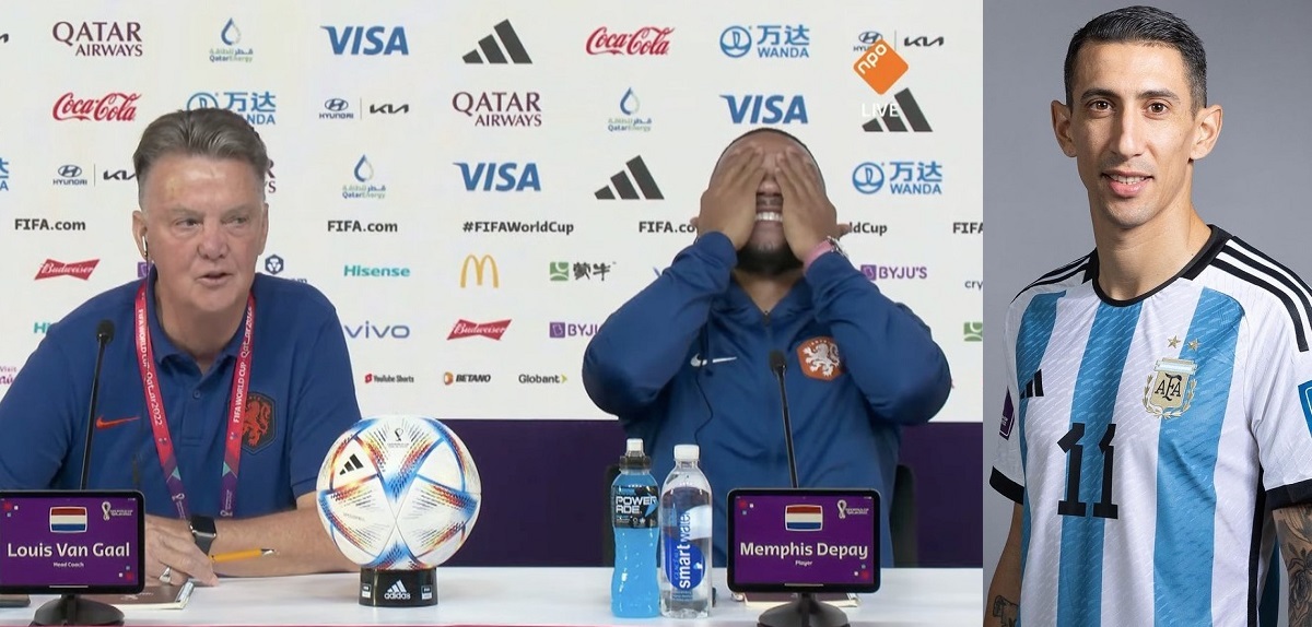 Van Gaal respondió a Di María tras decir que fue su 