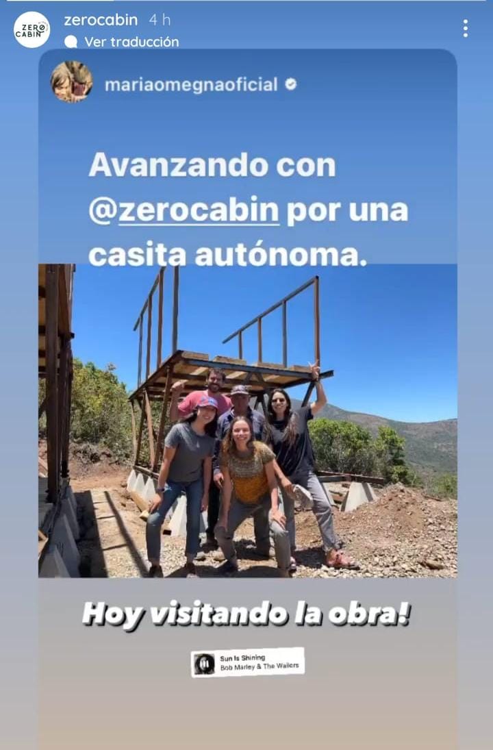 María Gracia Omegna construye casa sustentable como Loreto Aravena