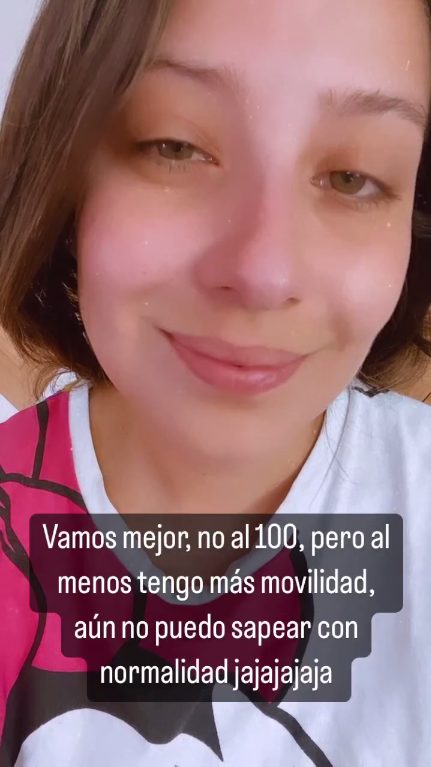 María José Quintanilla actualizó sobre su estado de salud: "No al 100, pero..."