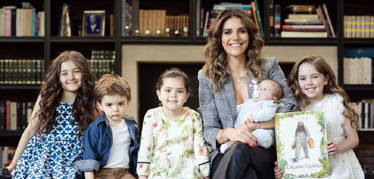 María Luisa Godoy enterneció con sesión de fotos de sus cinco hijos: 