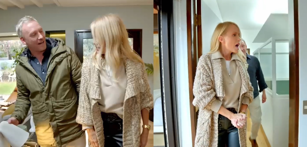 Martín Cárcamo realizó tour por su casa en 