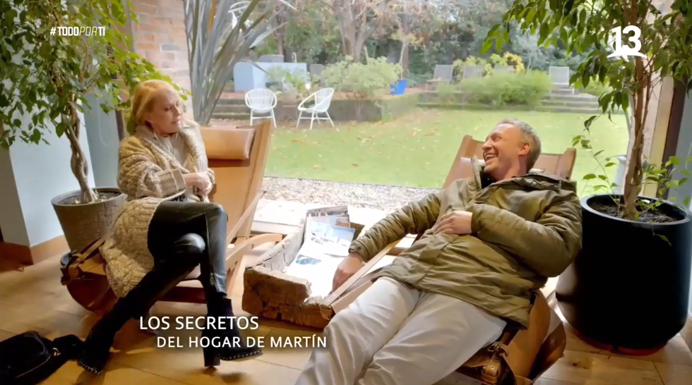 Martín Cárcamo realizó tour por su casa en la "Todo por ti"