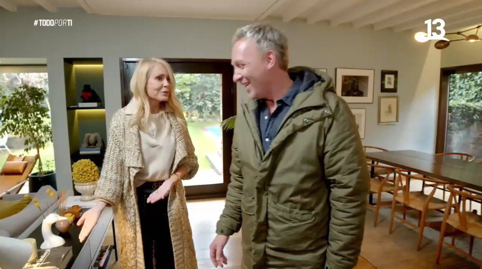Martín Cárcamo realizó tour por su casa en la "Todo por ti"