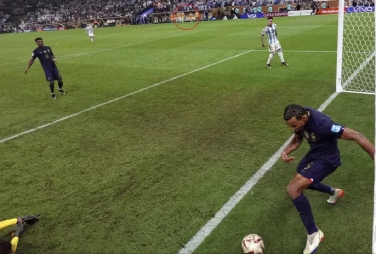 medio francés gol ilegal Messi