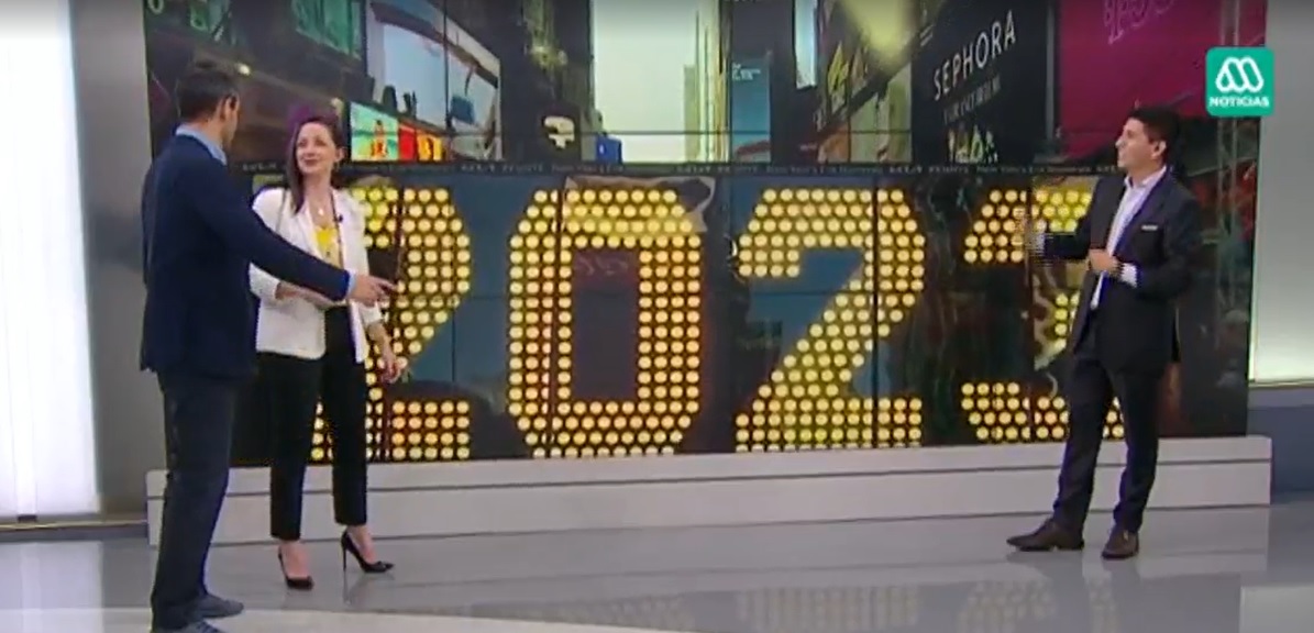 Gonzalo Ramírez y Andrea Arístegui Meganoticias