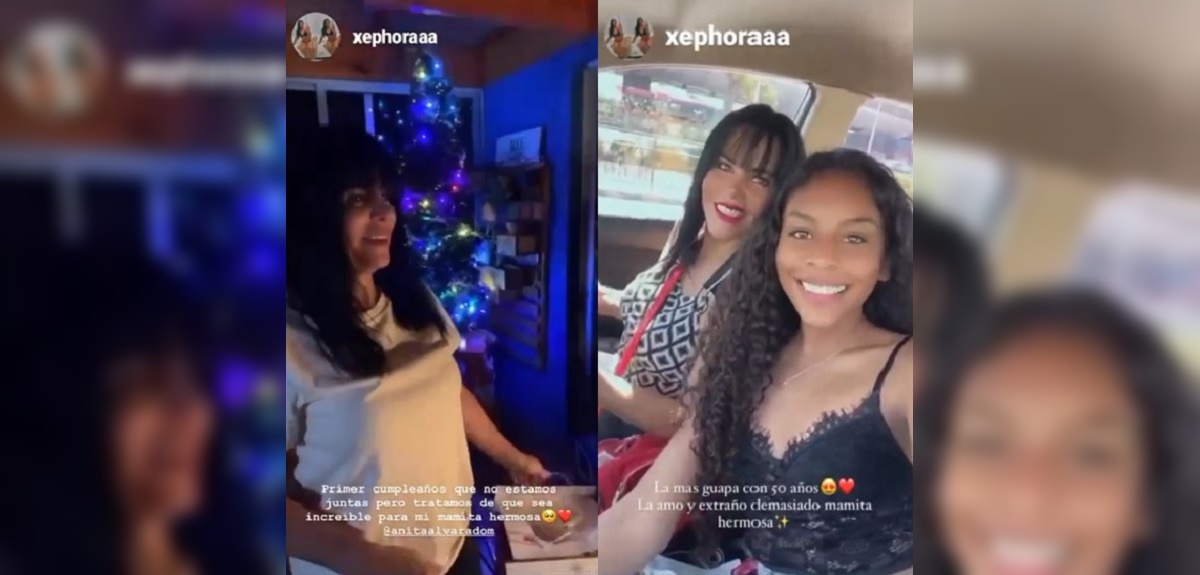 Cumpleaños Anita Alvarado mensaje hija Xéphora