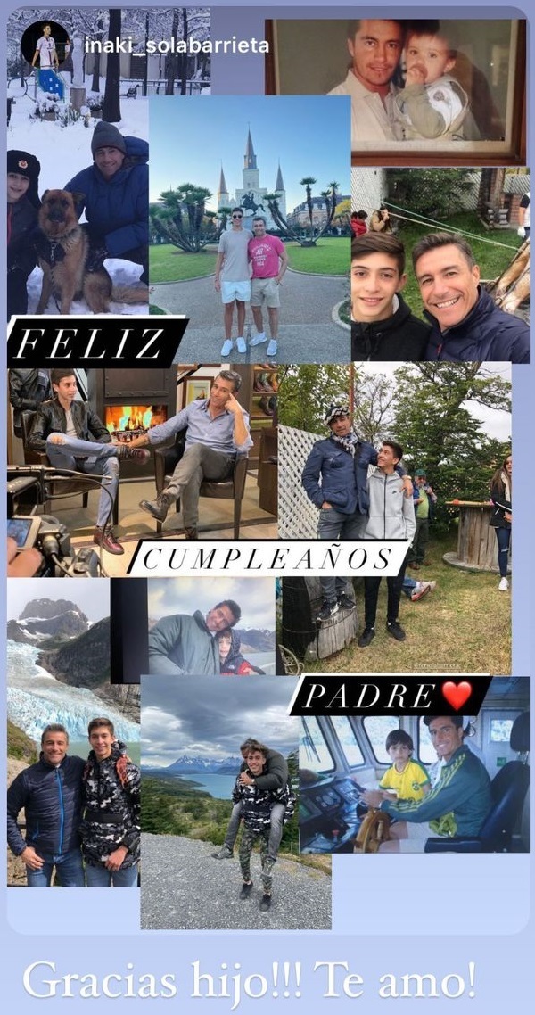 Mensaje Iñaki a Fernando Solabarrieta