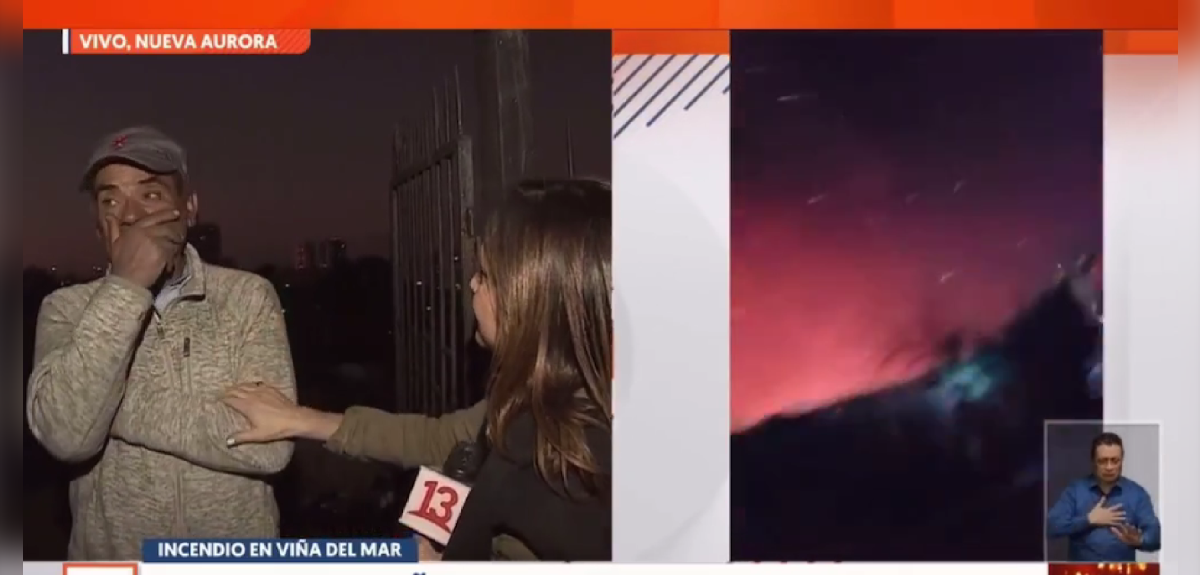 Mónica Pérez reveló que afectado por incendio se comunicó con ella tras criticada entrevista