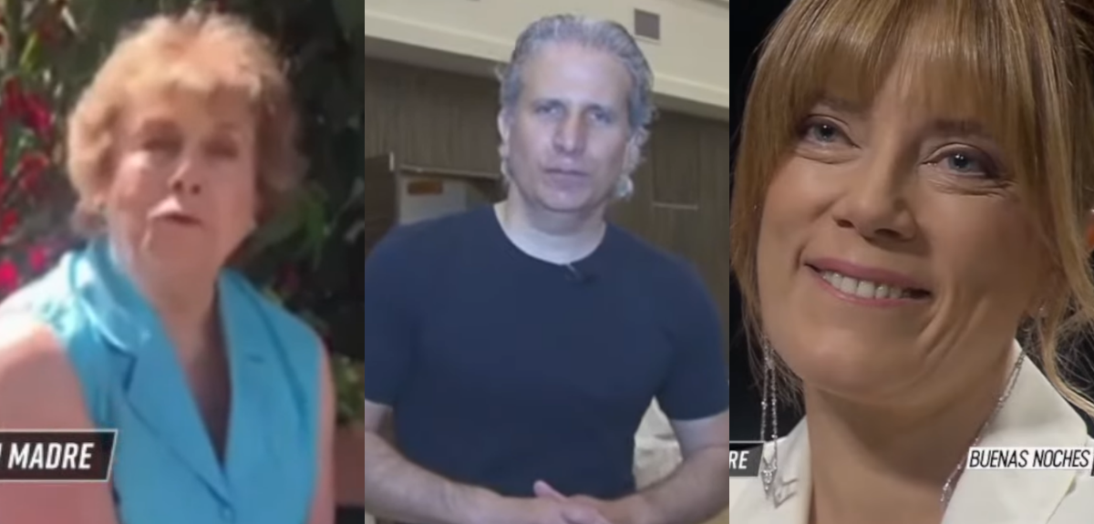 Mónica Rincón se emocionó con inesperados saludos de su madre y hermano en 'Buenas noches a todos'