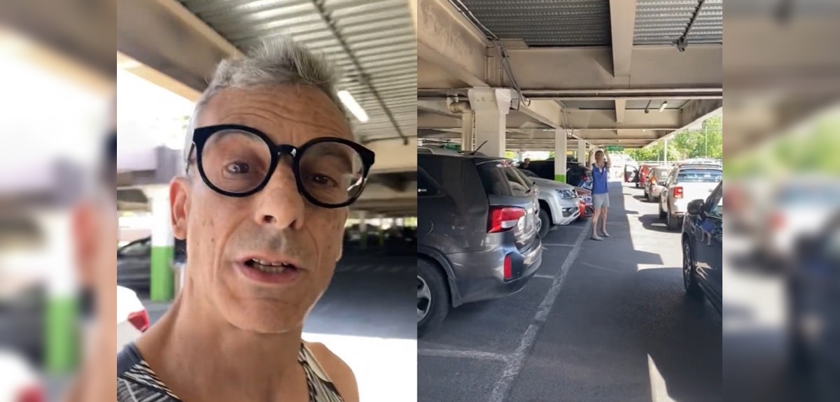 Pablo Schwarz grabó a sujeto que le propinó duros epítetos en supermercado: 