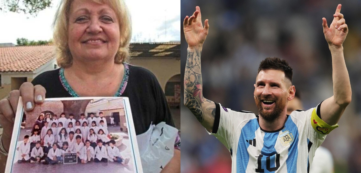 Profesora de Messi le escribió conmovedora carta: 