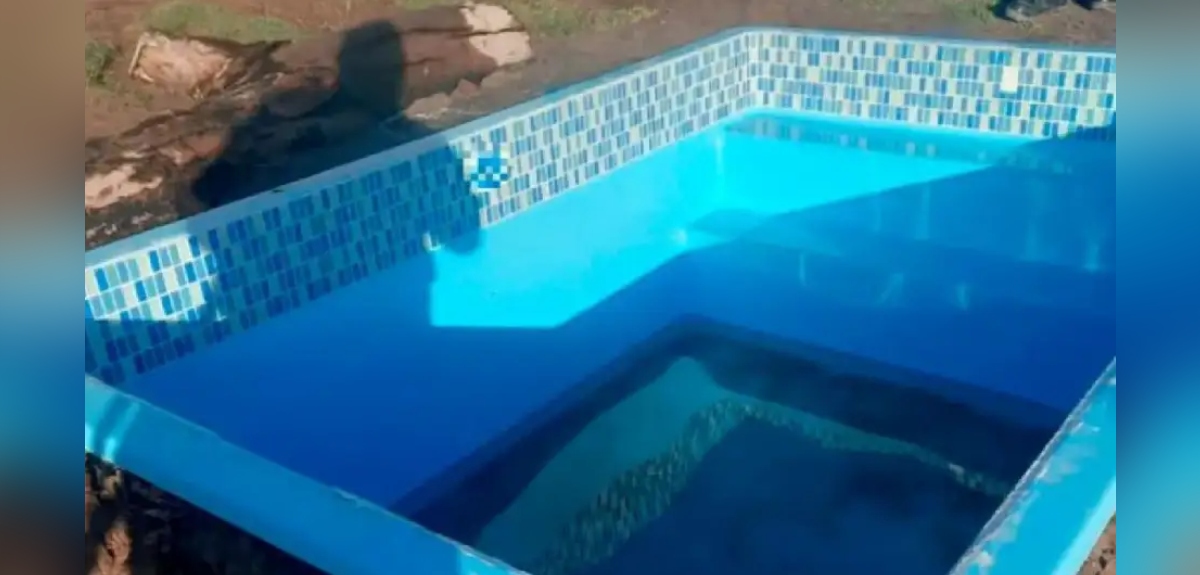 Hombre sufrió robo de una piscina en Argentina: descubrió que vecino la estaba instalando en su casa