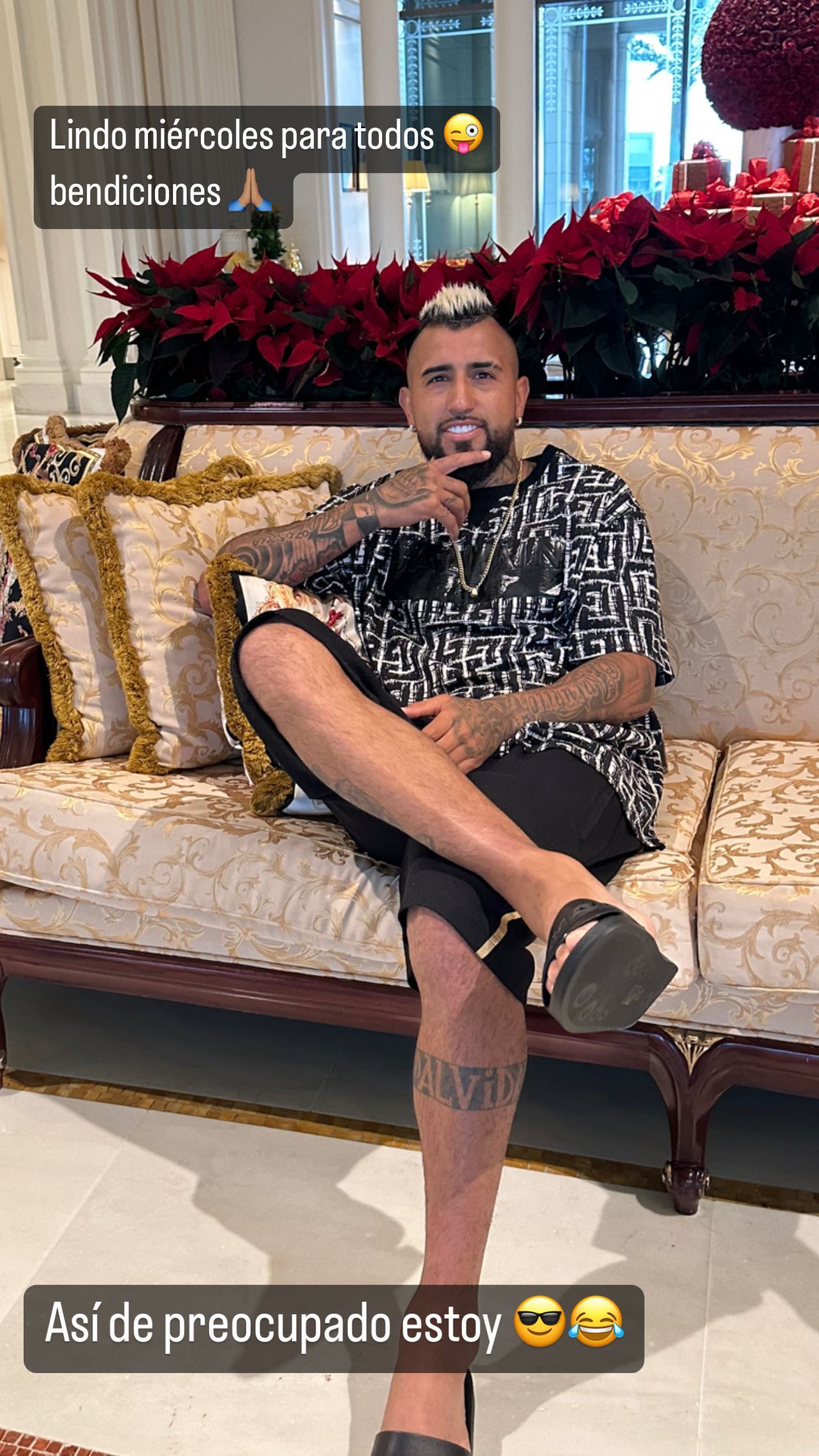 Arturo Vidal se llenó de críticas tras ausentarse de importante hito familiar