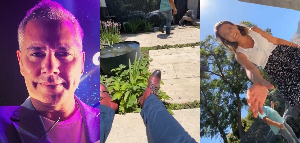 José Miguel Viñuela sufrió aparatosa (y dolorosa) caída en pleno Live: 