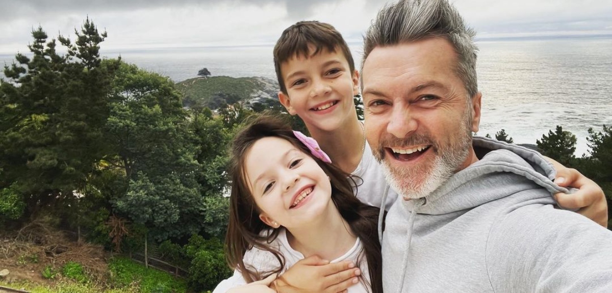 Cristián Sánchez chocheó con tierno gesto de sus hijos: 