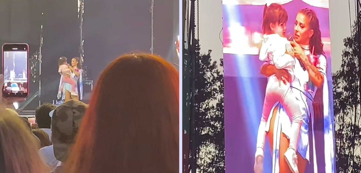 Denise Rosenthal detuvo su show para ayudar a una niña perdida: 