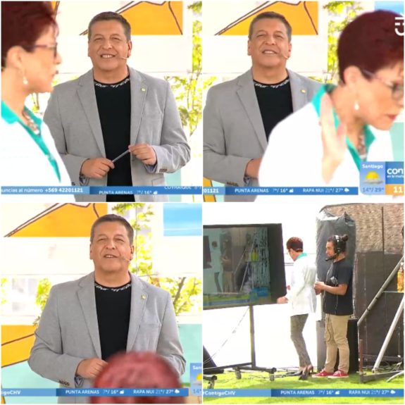 chascarro de dra Carolina Herrera en matinal de CHV