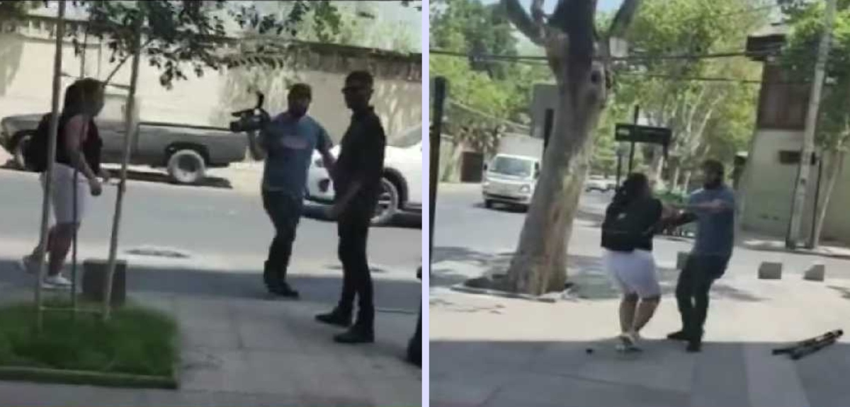 Equipo de 'Contigo en la mañana' sufrió violento ataque: mujer rompió equipos de grabación