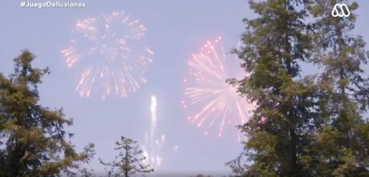 Fuegos artificiales en Juego de Ilusiones