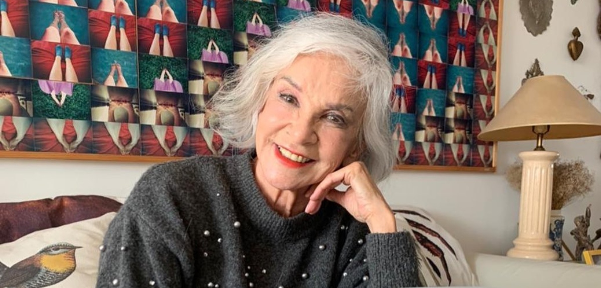 Gabriela Hernández celebró sus 84 años con íntima celebración: 