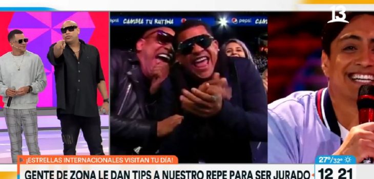 Gente de Zona en el matinal Tu Día