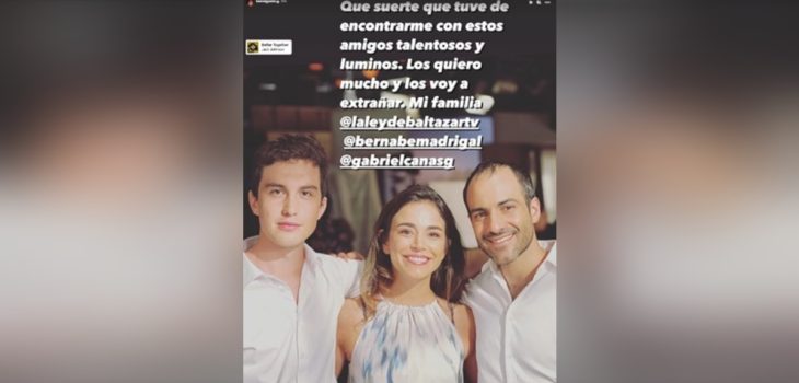 Ignacia Baeza y su familia televisiva